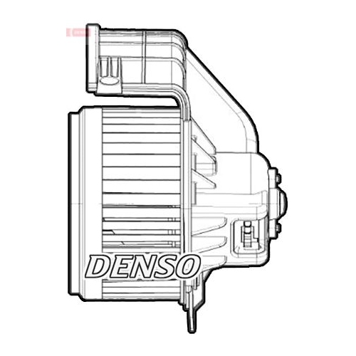 1 Interior Blower DENSO DEA23019 RENAULT