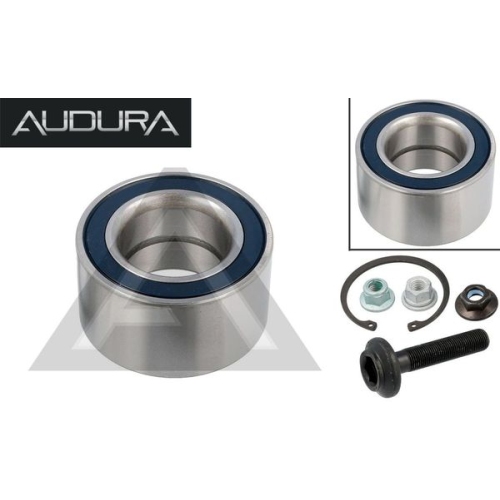 1 wheel bearing set AUDURA suitable for AUDI SEAT VW AR11353