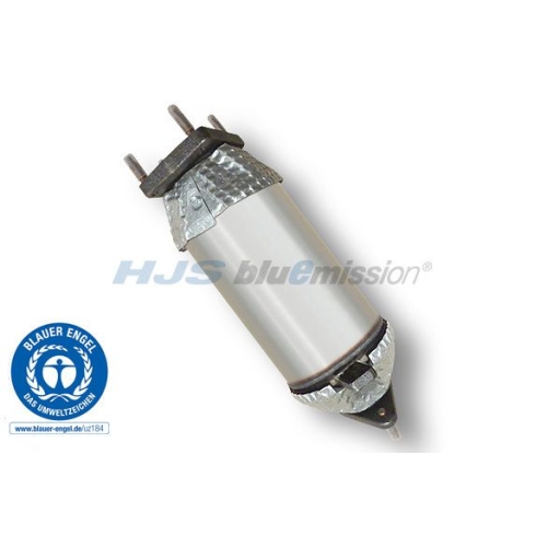 1 Catalytic Converter HJS 96 15 3076 with the ecolabel "Blue Angel" FORD JAGUAR