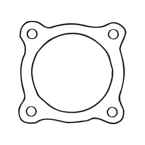 1 Gasket, exhaust pipe BOSAL 256-501 FORD