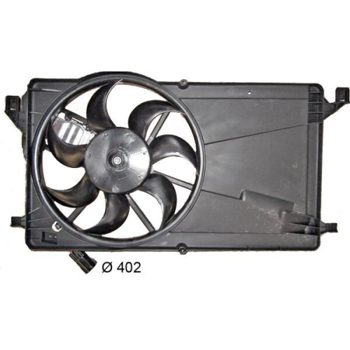 1 Fan, engine cooling MAHLE CFF 396 000S BEHR FORD VOLVO