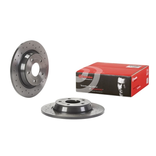Bremsscheibe BREMBO 08.D864.1X XTRA LINE - Xtra FORD FORD (CHANGAN)