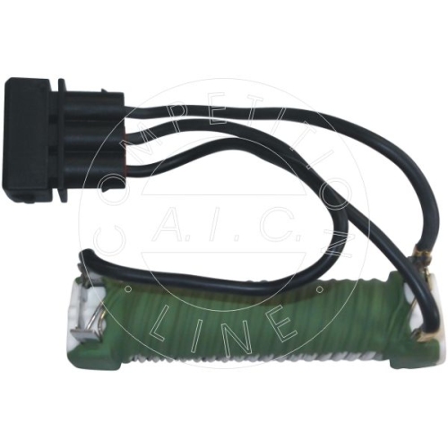 1 Resistor, interior blower AIC 55741 AIC Premium Quality, OEM Quality SEAT VW