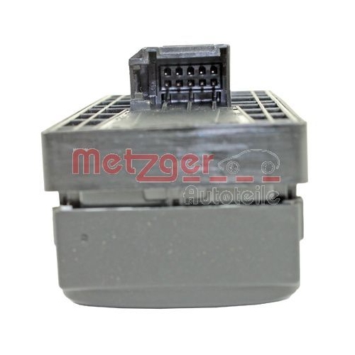 1 Switch, window regulator METZGER 0916256 OE-part GREENPARTS VAG