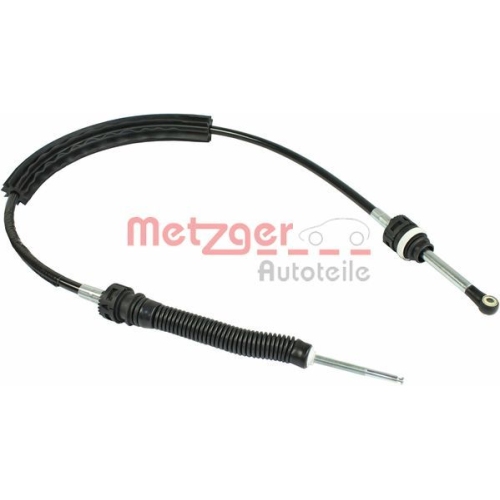 1 Cable Pull, manual transmission METZGER 3150180 VAG