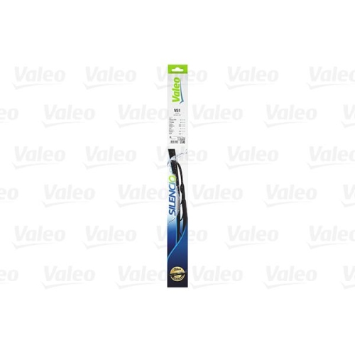 1 Wiper Blade VALEO 574116 SILENCIO CONVENTIONAL SINGLE RENAULT VOLVO DACIA