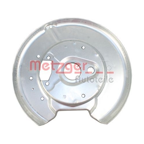 1 Splash Guard, brake disc METZGER 6115150 VOLVO