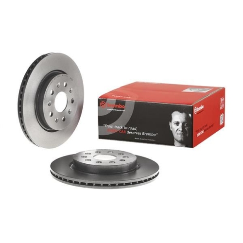 Bremsscheibe BREMBO 09.A972.11 PRIME LINE - UV Coated OPEL SAAB VAUXHALL BUICK