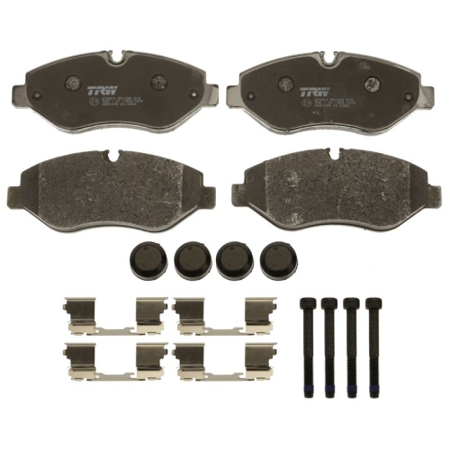 4 Brake Pad Set, disc brake TRW GDB1698 COTEC MERCEDES-BENZ VW