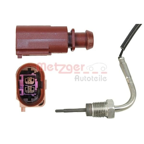 1 Sensor, exhaust gas temperature METZGER 0894549 OE-part VAG