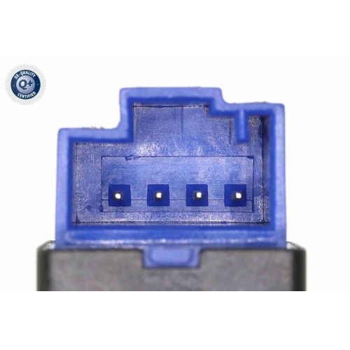 Schalter, Heckklappenentriegelung VEMO V10-73-0437 Q+, Erstausrüsterqualität VW