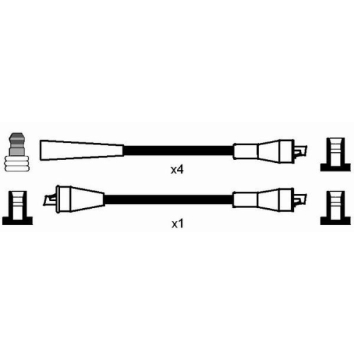 1 Ignition Cable Kit NGK 0899