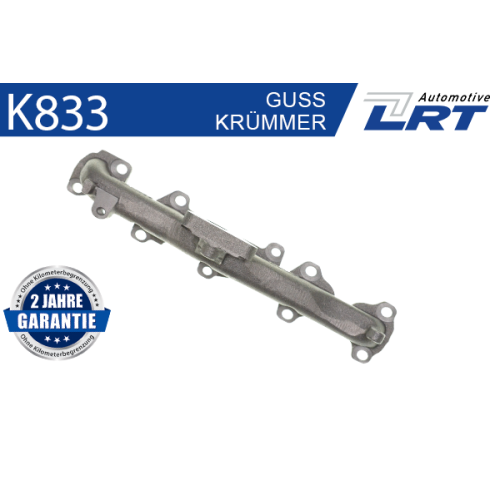 Krümmer, Abgasanlage LRT K833 FIAT LANCIA OPEL GENERAL MOTORS