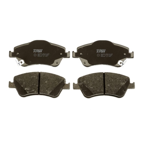 4 Brake Pad Set, disc brake TRW GDB3481 COTEC TOYOTA