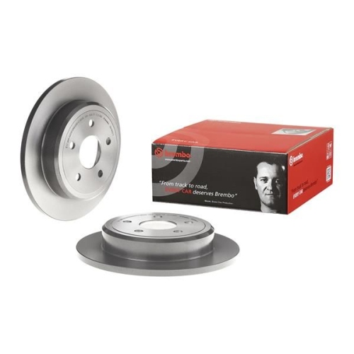 Bremsscheibe BREMBO 08.A863.11 PRIME LINE - UV Coated JEEP
