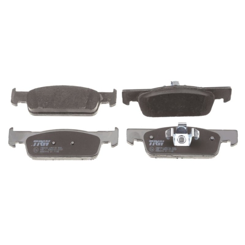 4 Brake Pad Set, disc brake TRW GDB2016 COTEC RENAULT DACIA SMART