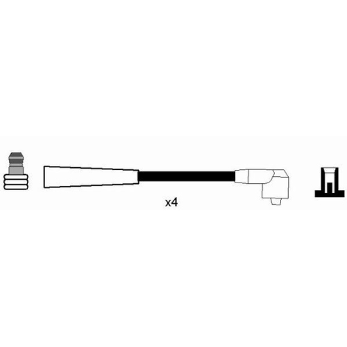 1 Ignition Cable Kit NGK 2584 FORD