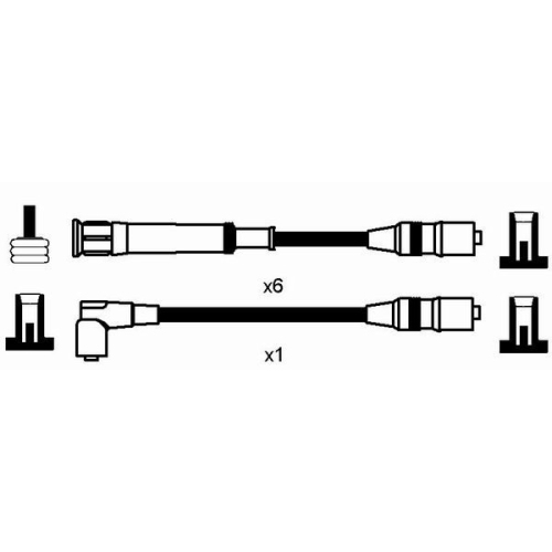1 Ignition Cable Kit NGK 0561 BMW MINI