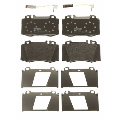 4 Brake Pad Set, disc brake TRW GDB1543 COTEC MERCEDES-BENZ