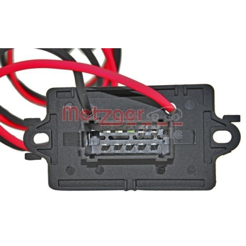 1 Resistor, interior blower METZGER 0917319 RENAULT