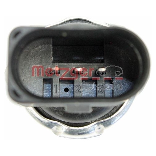 1 Pressure Switch, air conditioning METZGER 0917094 OE-part VAG