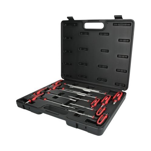 KS TOOLS T-handle Torx tamperproof key wrench set,9 pcsTB10-TB50 151.8160
