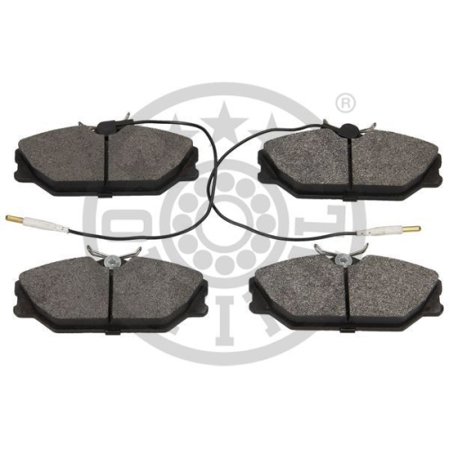 4 Brake Pad Set, disc brake OPTIMAL BP-09871 RENAULT ALPINE