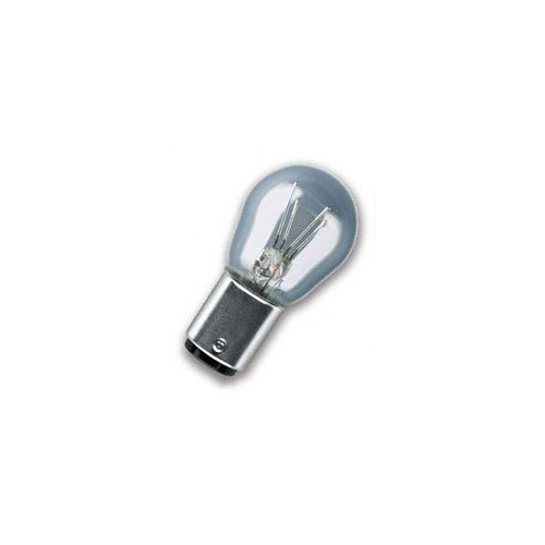 Incandescent lightbulb OSRAM P21 / 5W 21 / 5W / 12V socket embodiment: BAY15d (7528-02B)