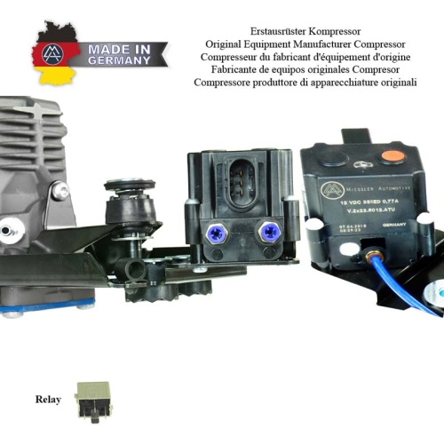 MIESSLER AUTOMOTIVE Official AMK OEM Kompressor Luftfederung LV00-2018-0E61