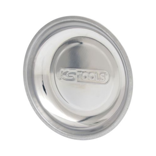 KS TOOLS Stainless steel magnetic tray, Ø 150mm 800.0150