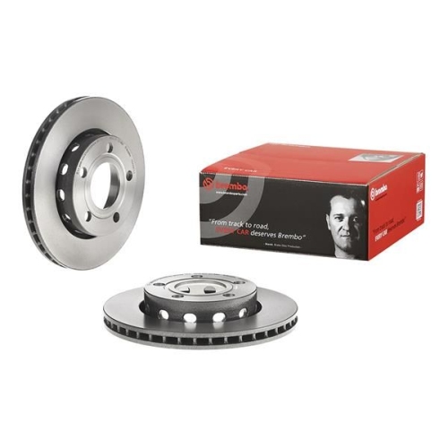 Bremsscheibe BREMBO 09.A597.11 PRIME LINE - UV Coated AUDI