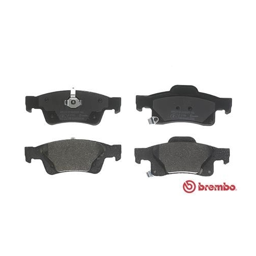 4 Brake Pad Set, disc brake BREMBO P 37 016 PRIME LINE DODGE JEEP