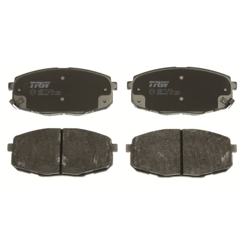 4 Brake Pad Set, disc brake TRW GDB3342 COTEC KIA KIA (DYK)