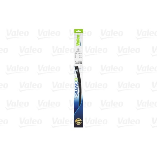 1 Wiper Blade Rubber VALEO 574052 SILENCIO CONVENTIONAL SET