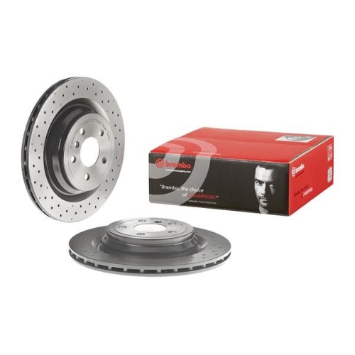Bremsscheibe BREMBO 09.A959.21 PRIME LINE - UV Coated MERCEDES-BENZ