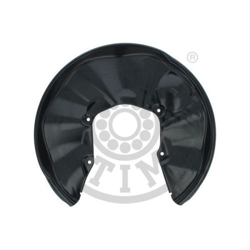 1 Splash Panel, brake disc OPTIMAL BSP-1046R AUDI VW