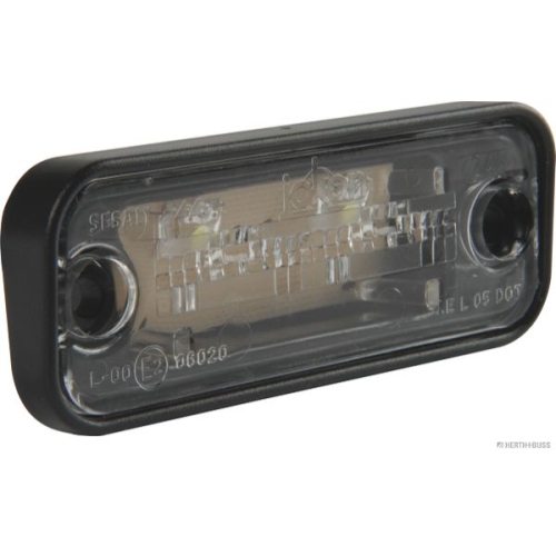 1 Licence Plate Light HERTH+BUSS ELPARTS 84750008