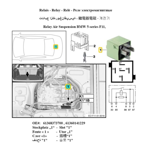 MIESSLER AUTOMOTIVE Kompressor, Druckluftanlage Luftfederung LV0L-0025-FBMW