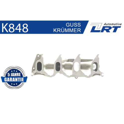 Krümmer, Abgasanlage LRT K848 NISSAN OPEL RENAULT GENERAL MOTORS