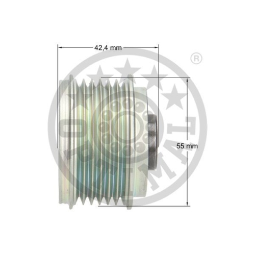 1 Alternator Freewheel Clutch OPTIMAL F5-1130 MITSUBISHI NISSAN