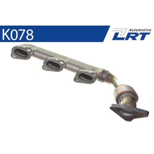 1 Manifold, exhaust system LRT K078 MERCEDES-BENZ