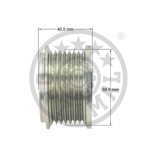 1 Alternator Freewheel Clutch OPTIMAL F5-1084 TOYOTA