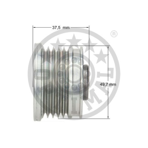 1 Alternator Freewheel Clutch OPTIMAL F5-1121 MERCEDES-BENZ SMART