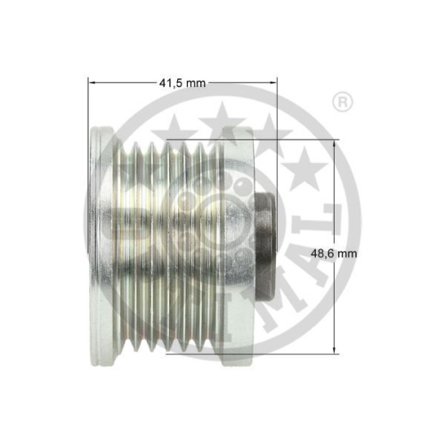 1 Alternator Freewheel Clutch OPTIMAL F5-1096 RENAULT