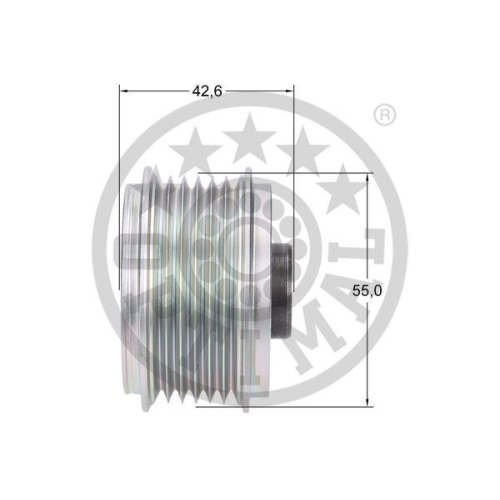 1 Alternator Freewheel Clutch OPTIMAL F5-1120