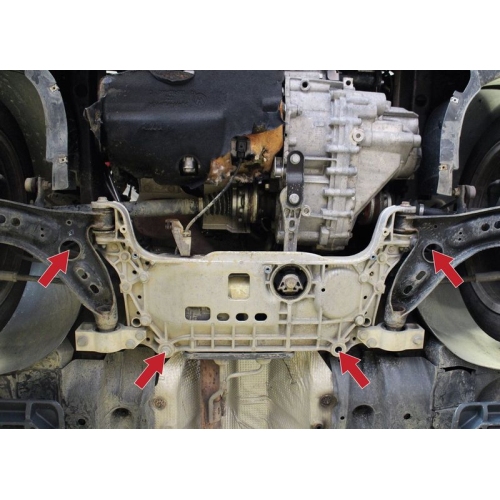1 Retaining Pin Set, support frame/subframe GEDORE KL-0220-10 K VW
