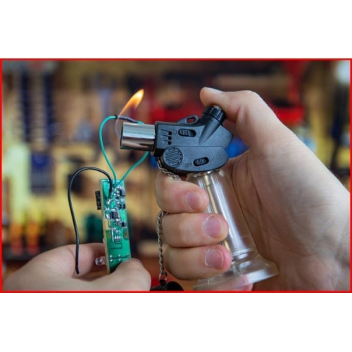 KS TOOLS Mini pocket soldering torch, 80mm 960.1110