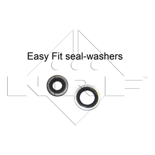 1 Condenser, air conditioning NRF 35929 EASY FIT FIAT OPEL SAAB VAUXHALL