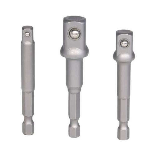 KS TOOLS Socket adaptor set, 3 pcs, 1/4 inch 514.1105