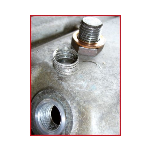 KS TOOLS Oil sump plug repair set, 64 pcs 150.1450